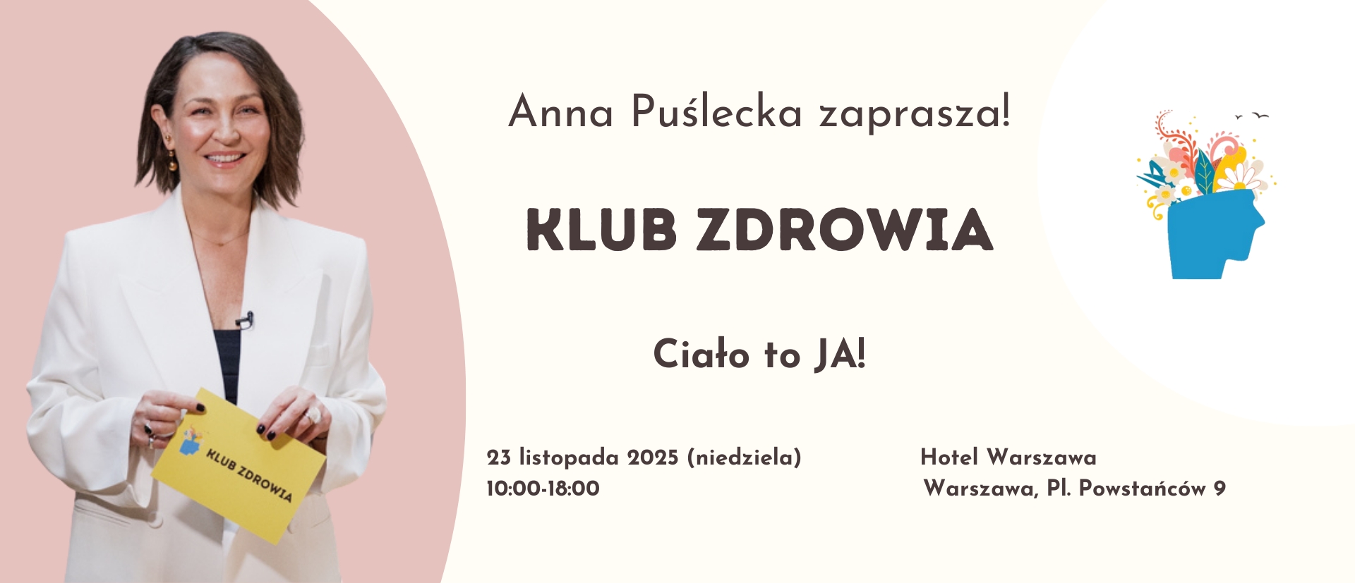 Landing Page Klub Zdrowia 1 Vi edycja Klubu Zdrowie, Anna Puślecka