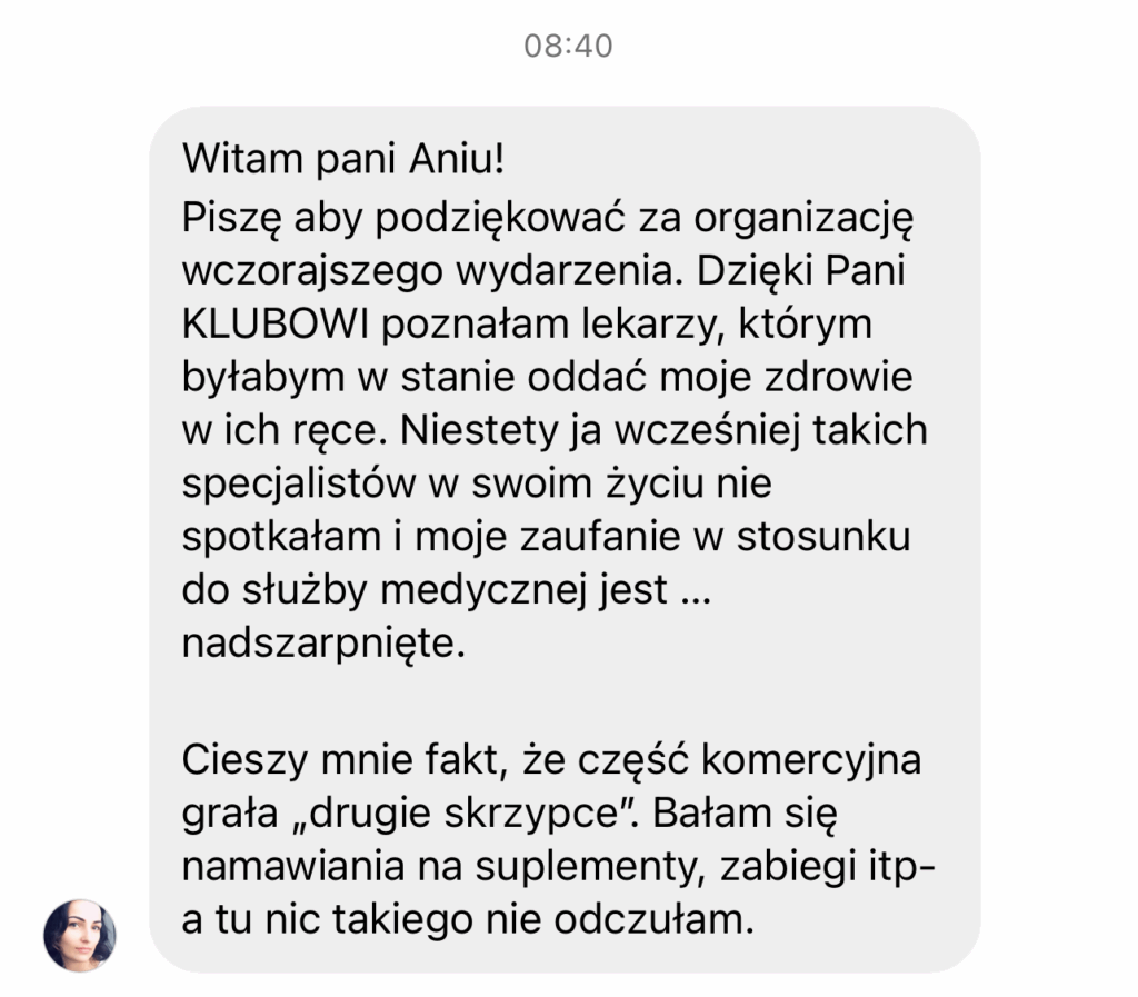 Landing Page Klub Zdrowia 21 opnia Klub Zdrowia