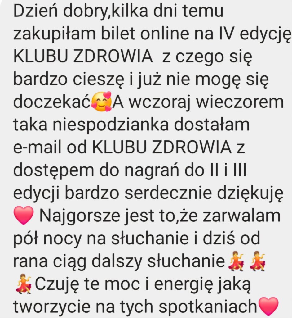 Landing Page Klub Zdrowia 41 opnia Klub Zdrowia